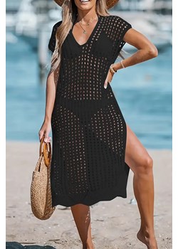Sukienka plażowa ROMZELDA BLACK ze sklepu Ivet Shop w kategorii Sukienki - zdjęcie 172602119