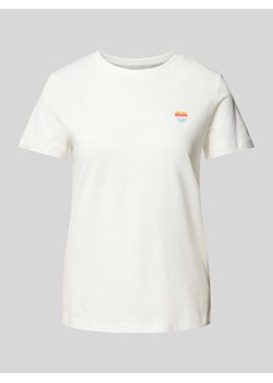 T-shirt z wyhaftowanym motywem model ‘CAMINO’ ze sklepu Peek&Cloppenburg  w kategorii Bluzki damskie - zdjęcie 172602205
