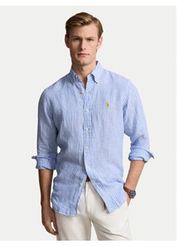 Polo Ralph Lauren Koszula 710873446001 Niebieski Custom Fit ze sklepu MODIVO w kategorii Koszule męskie - zdjęcie 172602767