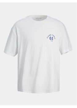 Jack&Jones T-Shirt Jorfrutti 12256926 Biały Wide Fit ze sklepu MODIVO w kategorii T-shirty męskie - zdjęcie 172602835