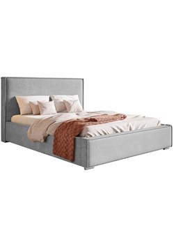 Tapicerowane łóżko dwuosobowe 160x200 Eger 2X - 36 kolorów ze sklepu Edinos.pl w kategorii Łóżka i materace - zdjęcie 172604939
