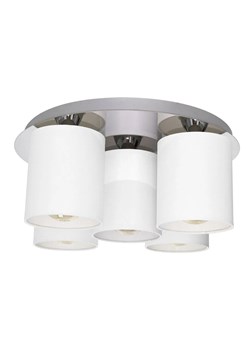 Biała nowoczesna lampa sufitowa - A69-Ekna ze sklepu Edinos.pl w kategorii Lampy sufitowe - zdjęcie 172605348