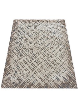 Brązowy prostokątny dywan do pokoju - Fivo 9X ze sklepu Edinos.pl w kategorii Dywany - zdjęcie 172605415
