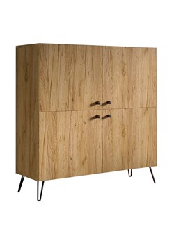 Wysoka komoda z nóżkami typu hairpin legs - Zorina 5X ze sklepu Edinos.pl w kategorii Komody - zdjęcie 172605458