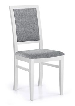 Drewniane krzesło Prince - Białe ze sklepu Edinos.pl w kategorii Krzesła - zdjęcie 172606045