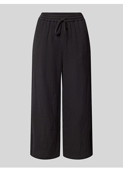 Spodnie materiałowe z fakturowanym wzorem model ‘THYRA’ ze sklepu Peek&Cloppenburg  w kategorii Spodnie damskie - zdjęcie 172606227