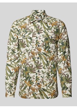 Koszula casualowa o kroju regular fit ze wzorem na całej powierzchni ze sklepu Peek&Cloppenburg  w kategorii Koszule męskie - zdjęcie 172606229