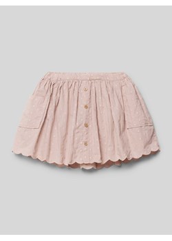 Spódnica z bawełny ekologicznej z fakturowanym wzorem model ‘HIRSA’ ze sklepu Peek&Cloppenburg  w kategorii Spódnice dziewczęce - zdjęcie 172606285