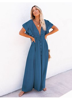 Coconut Sunwear Sukienka w kolorze niebieskim ze sklepu Limango Polska w kategorii Sukienki - zdjęcie 172606785