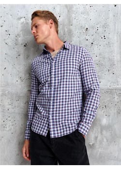Sinsay - Koszula w kratę - błękitny ze sklepu Sinsay w kategorii Koszule męskie - zdjęcie 172609445