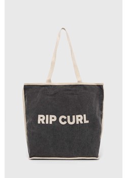 Rip Curl torba plażowa kolor czarny ze sklepu ANSWEAR.com w kategorii Torby letnie - zdjęcie 172610578