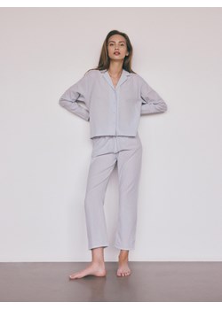 Reserved - Dwuczęściowa piżama - jasnoniebieski ze sklepu Reserved w kategorii Piżamy damskie - zdjęcie 172612137