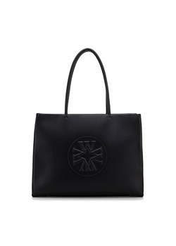 Torebka shopperka z tłoczonym monogramem duża ze sklepu WITTCHEN w kategorii Torby Shopper bag - zdjęcie 172612508