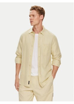 Calvin Klein Jeans Koszula J30J325172 Zielony Regular Fit ze sklepu MODIVO w kategorii Koszule męskie - zdjęcie 172613467