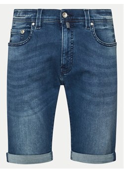 Pierre Cardin Szorty jeansowe 34520/000/8128 Granatowy Modern Fit ze sklepu MODIVO w kategorii Spodenki męskie - zdjęcie 172613505