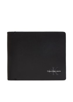 Calvin Klein Jeans Duży Portfel Męski Monogram Soft Bifold K50K512171 Czarny ze sklepu MODIVO w kategorii Portfele męskie - zdjęcie 172613548
