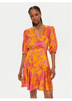 Morgan Sukienka letnia 241-RALBA.F Pomarańczowy Regular Fit ze sklepu MODIVO w kategorii Sukienki - zdjęcie 172613566