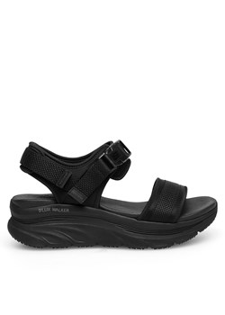Sandały Skechers D'LUX WALKER 119824 BBK Czarny ze sklepu eobuwie.pl w kategorii Sandały damskie - zdjęcie 172613806