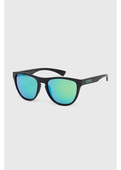 Uvex okulary przeciwsłoneczne kolor czarny ze sklepu ANSWEAR.com w kategorii Okulary przeciwsłoneczne damskie - zdjęcie 172615246