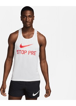 Męska koszulka bez rękawów do biegania Nike Fast Run Energy - Biel ze sklepu Nike poland w kategorii T-shirty męskie - zdjęcie 172615988