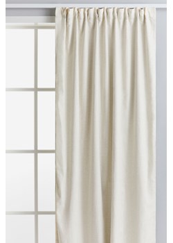 H & M - Zasłona zaciemniająca z domieszką lyocellu 2-pak - Biały ze sklepu H&M w kategorii Spodnie damskie - zdjęcie 172616028