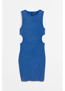 H & M - Sukienka bodycon z wycięciami - Niebieski ze sklepu H&M w kategorii Sukienki - zdjęcie 172616037