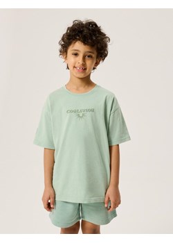 Koszulka CLTN K 0824 Jasny Khaki 122-128 ze sklepu Diverse w kategorii T-shirty chłopięce - zdjęcie 172616919