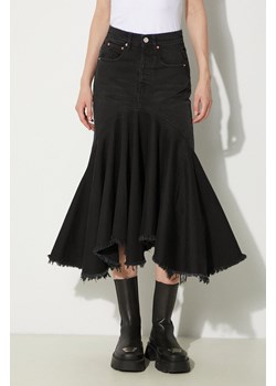VETEMENTS spódnica jeansowa Denim Midi Skirt kolor czarny mini rozkloszowana WE64SK700B ze sklepu PRM w kategorii Spódnice - zdjęcie 172617469