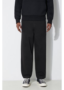 Fred Perry spodnie bawełniane Straight Leg Twill kolor czarny w fasonie chinos T6530.102 ze sklepu PRM w kategorii Spodnie męskie - zdjęcie 172617495