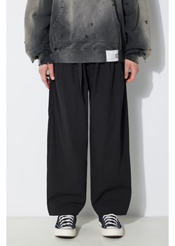 Manastash spodnie Extra Mile męskie kolor czarny proste 7924110005 ze sklepu PRM w kategorii Spodnie męskie - zdjęcie 172617505