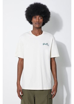 Stan Ray t-shirt bawełniany Stan Tee męski kolor beżowy z nadrukiem SS2400100 ze sklepu PRM w kategorii T-shirty męskie - zdjęcie 172617665