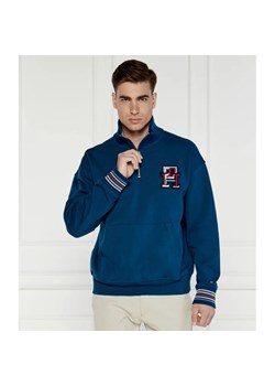Tommy Hilfiger Bluza MONOGRAM TIPPED 1/4 ZIP | Oversize fit ze sklepu Gomez Fashion Store w kategorii Bluzy męskie - zdjęcie 172617806