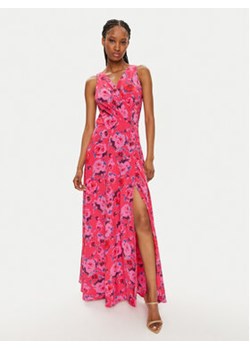 Morgan Sukienka letnia 241-RORAL.F Różowy Regular Fit ze sklepu MODIVO w kategorii Sukienki - zdjęcie 172618636