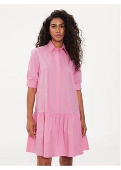 Marella Sukienka koszulowa Ebert 2413221402 Różowy Regular Fit ze sklepu MODIVO w kategorii Sukienki - zdjęcie 172618719