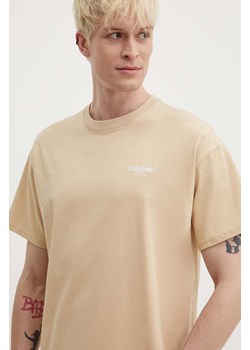 Sixth June t-shirt bawełniany męski kolor beżowy gładki ze sklepu ANSWEAR.com w kategorii T-shirty męskie - zdjęcie 172619278