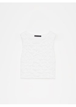 Mohito - Top - biały ze sklepu Mohito w kategorii Bluzki damskie - zdjęcie 172619716