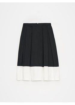 Mohito - Bawełniana spódnica midi - czarny ze sklepu Mohito w kategorii Spódnice - zdjęcie 172619746