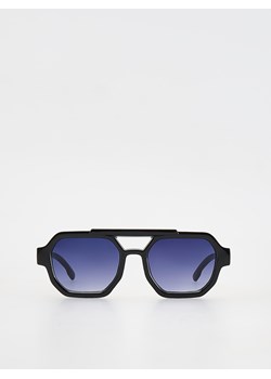 Reserved - Okulary przeciwsłoneczne - czarny ze sklepu Reserved w kategorii Okulary przeciwsłoneczne męskie - zdjęcie 172619996