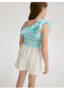 Reserved - Szorty imitujące spódnicę - złamana biel ze sklepu Reserved w kategorii Spodenki dziewczęce - zdjęcie 172620135