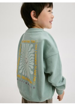 Reserved - Bluza z nadrukiem SmileyWorld® - miętowy ze sklepu Reserved w kategorii Bluzy chłopięce - zdjęcie 172620375