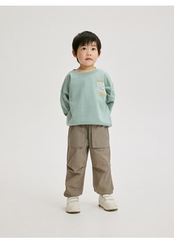 Reserved - Bluza z nadrukiem SmileyWorld® - miętowy ze sklepu Reserved w kategorii Bluzy chłopięce - zdjęcie 172620376