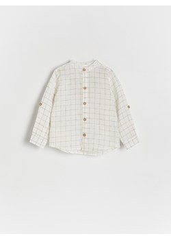 Reserved - Koszula w kratę - złamana biel ze sklepu Reserved w kategorii Koszule chłopięce - zdjęcie 172620377