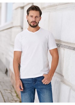 Sinsay - Koszulka - biały ze sklepu Sinsay w kategorii T-shirty męskie - zdjęcie 172621218