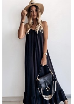Sukienka MIOLESA BLACK ze sklepu Ivet Shop w kategorii Sukienki - zdjęcie 172622556