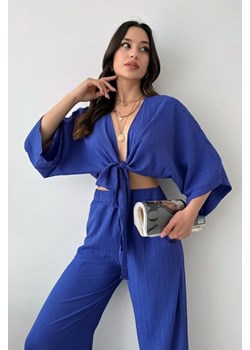 Komplet ZIORMEFA BLUE ze sklepu Ivet Shop w kategorii Komplety i garnitury damskie - zdjęcie 172622566