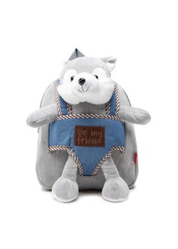 Perletti Plecak 13052 Szary ze sklepu MODIVO w kategorii Plecaki dla dzieci - zdjęcie 172623018