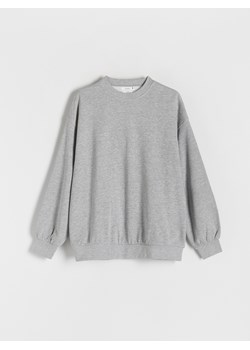 Reserved - Bawełniana bluza - jasnoszary ze sklepu Reserved w kategorii Bluzy ciążowe - zdjęcie 172623706