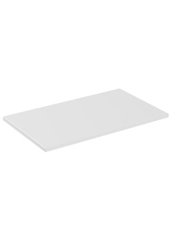 Biały blat do mebli łazienkowych 80 cm - Iconic 5X ze sklepu Edinos.pl w kategorii Szafki i regały łazienkowe - zdjęcie 172624518
