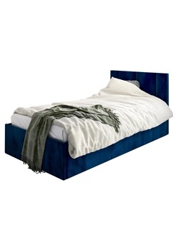 Granatowe łóżko młodzieżowe Casini 3X - 3 rozmiary ze sklepu Edinos.pl w kategorii Łóżka i materace - zdjęcie 172624647