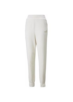 Spodnie dresowe damskie Ess+ Embroidery High-Waist Puma ze sklepu SPORT-SHOP.pl w kategorii Spodnie damskie - zdjęcie 172626176